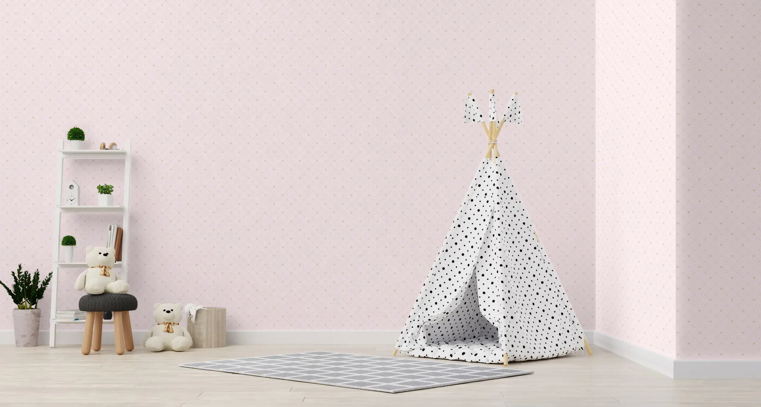Pink Embossed Wallpaper – Nursery Charm (8911-2) Pink Embossed Wallpaper – Nursery Charm (8911-2)